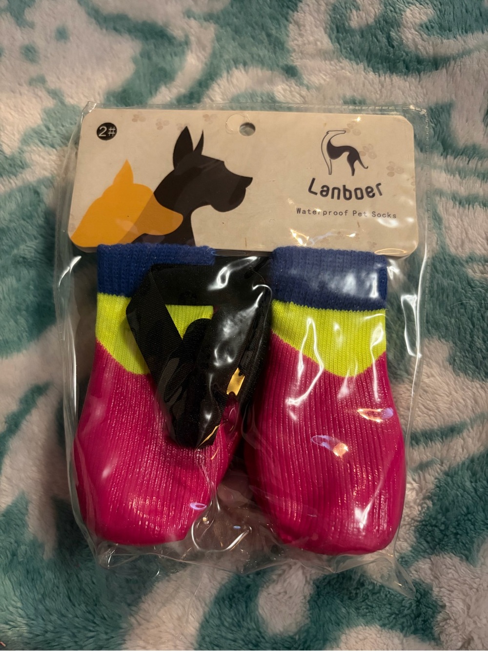 Waterproof dog socks